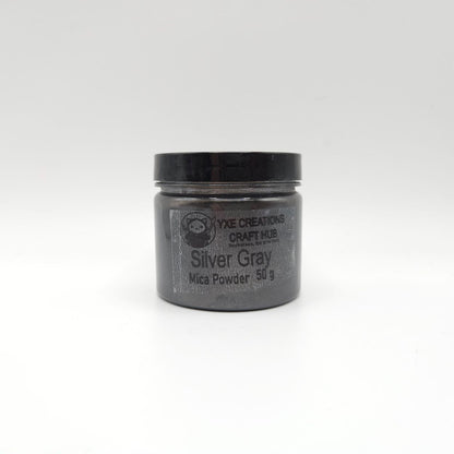 Mica Powder - Silver Gray - 50 g
