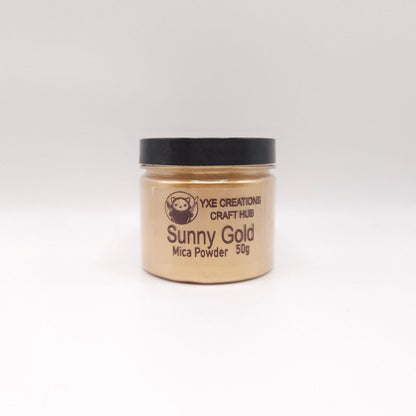 Sunny Gold - Mica Powder - 50g jar