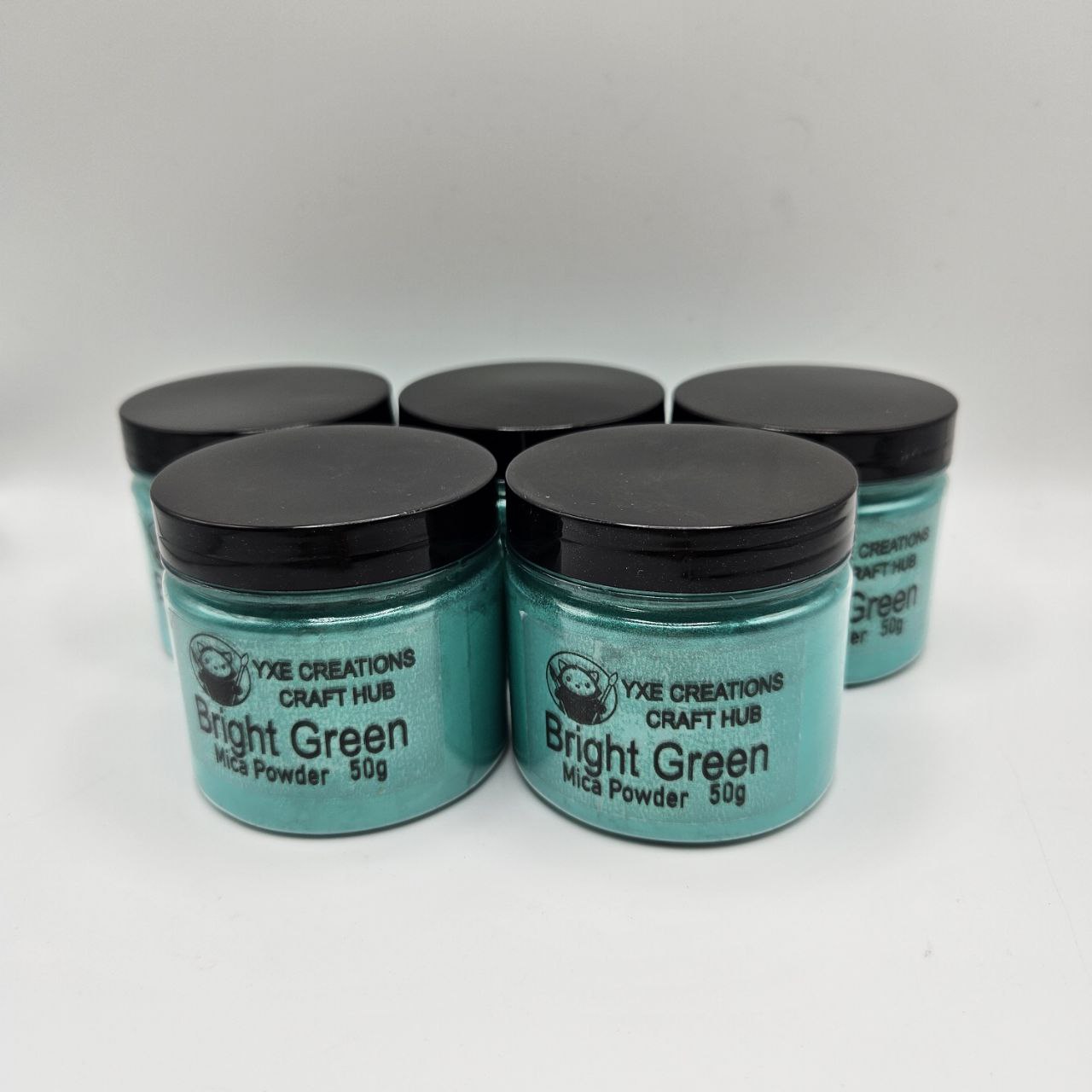 Bright Green - Mica Powder - jars 50 g