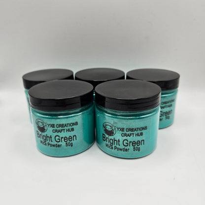 Bright Green - Mica Powder - jars 50 g