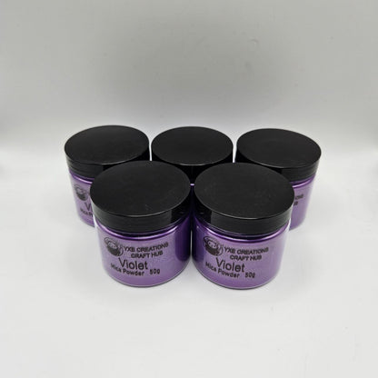 Violet Mica Powder - 50 g jar