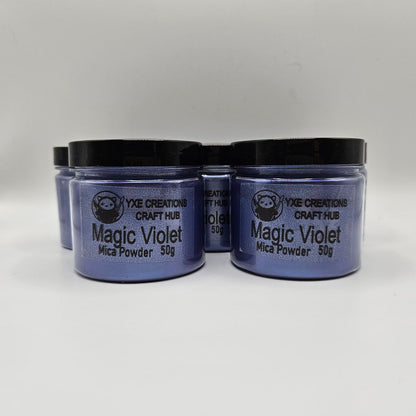Magic Violet Mica Powder - 50 g jar