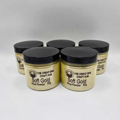 Soft Gold Mica Powder