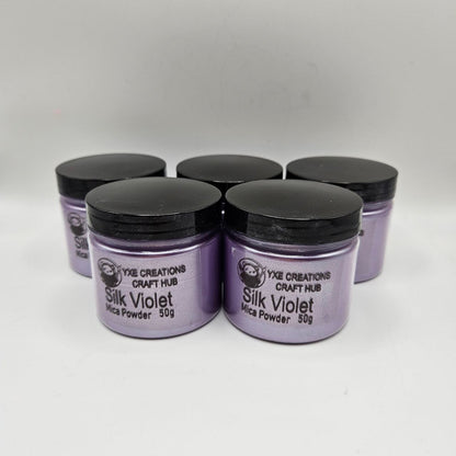 Silk Violet Mica Powder 50g