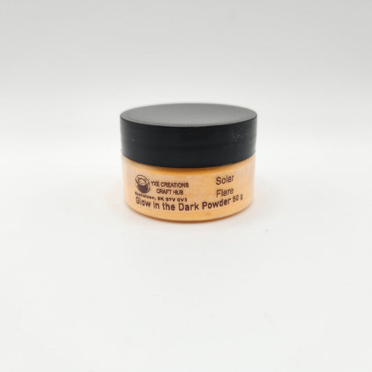 Glow in the Dark Powder - Solar Flare 0 in the light
