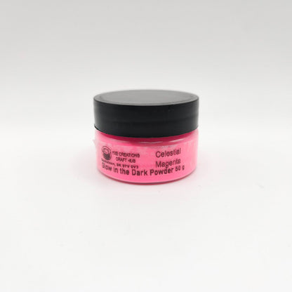 Glow in the Dark Powder - Celestial Magenta
