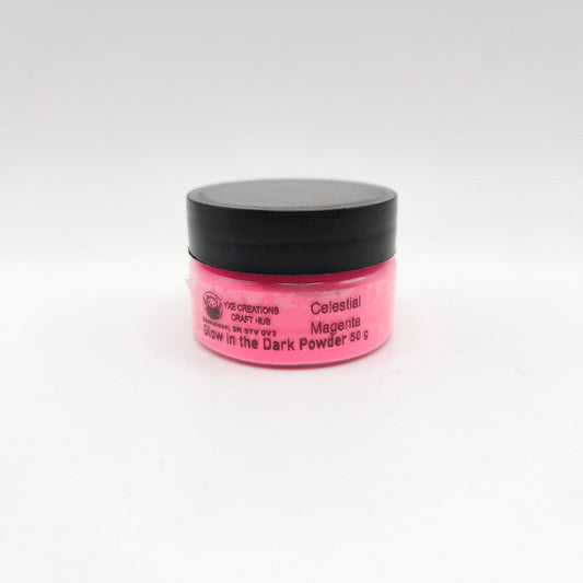 Glow in the Dark Powder - Celestial Magenta