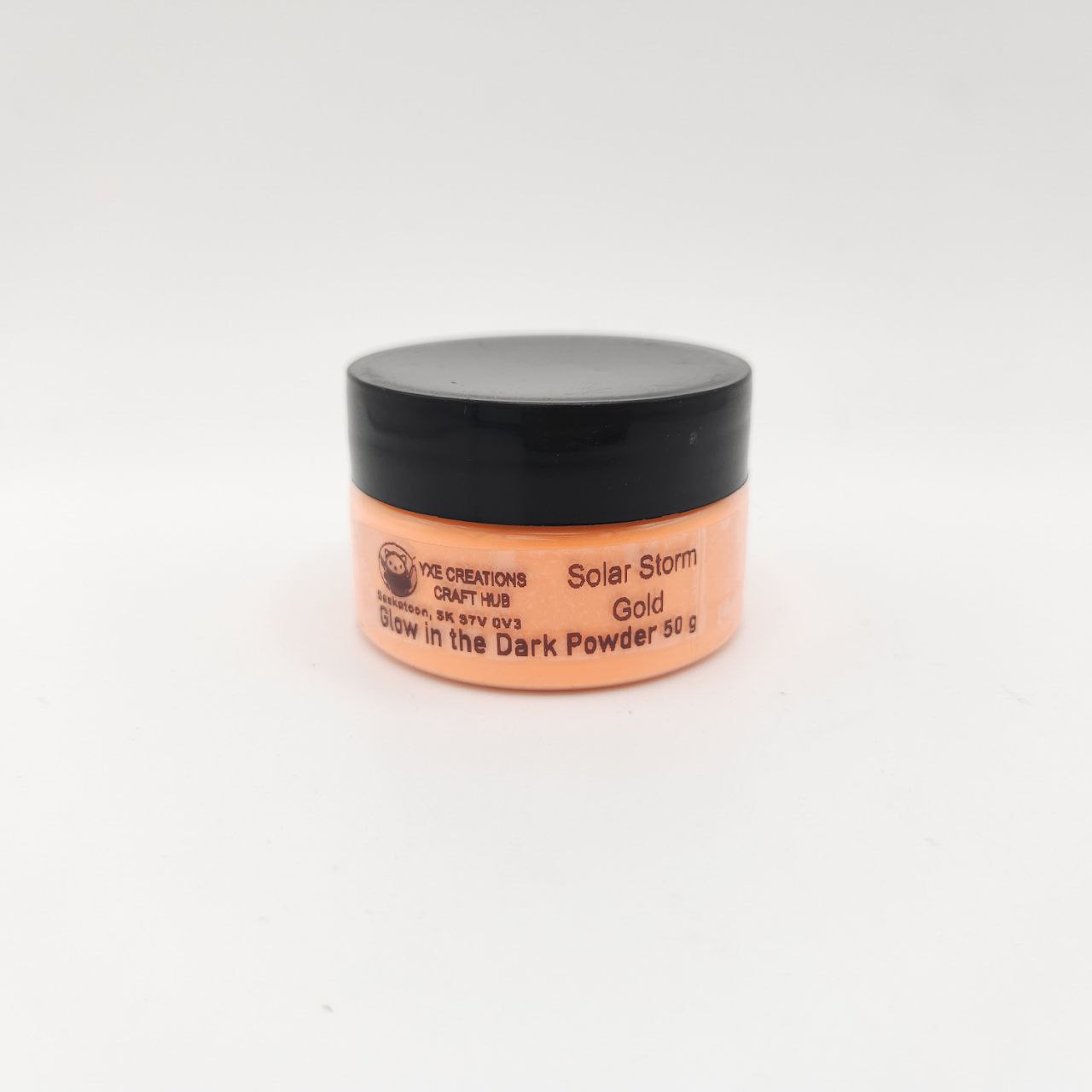 Glow in the Dark Powder - Sollar Storm Gold