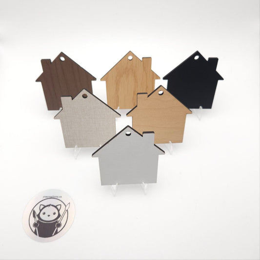 Plywood Craft Blank - House Shape