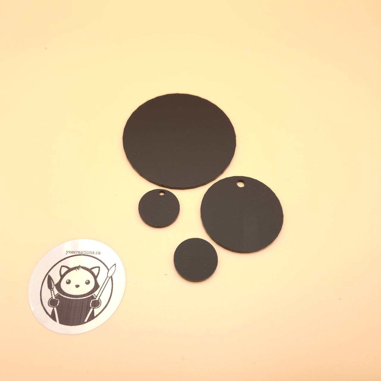 Acrylic Blanks - Circle