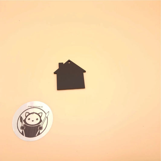 House Acrylic Keychain Blank