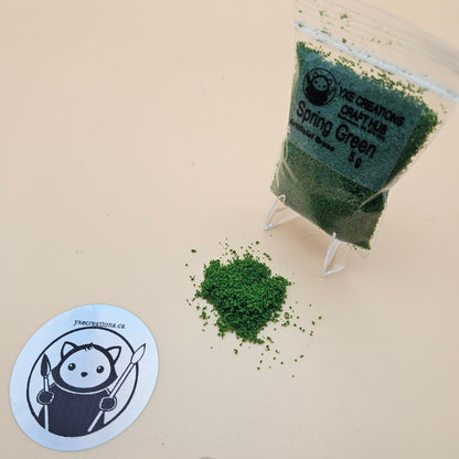Artificial Green Grass - Resin Filler - Spring Green -  5g
