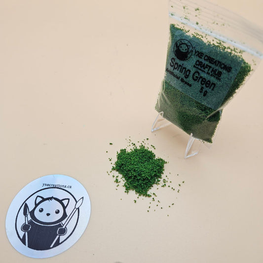 Artificial Green Grass - Resin Filler - Spring Green -  5g