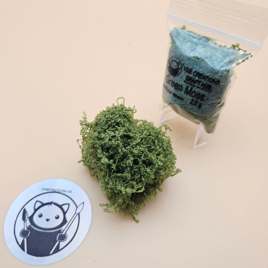 Green Moss Imitation