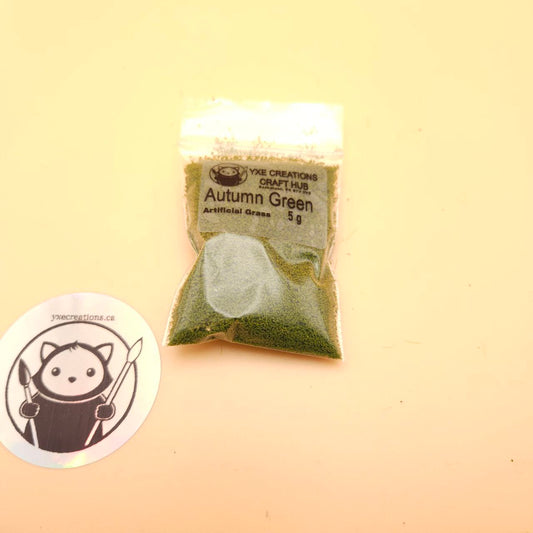 Artificial Green Grass - Resin Filler - Autumn Green -  5g