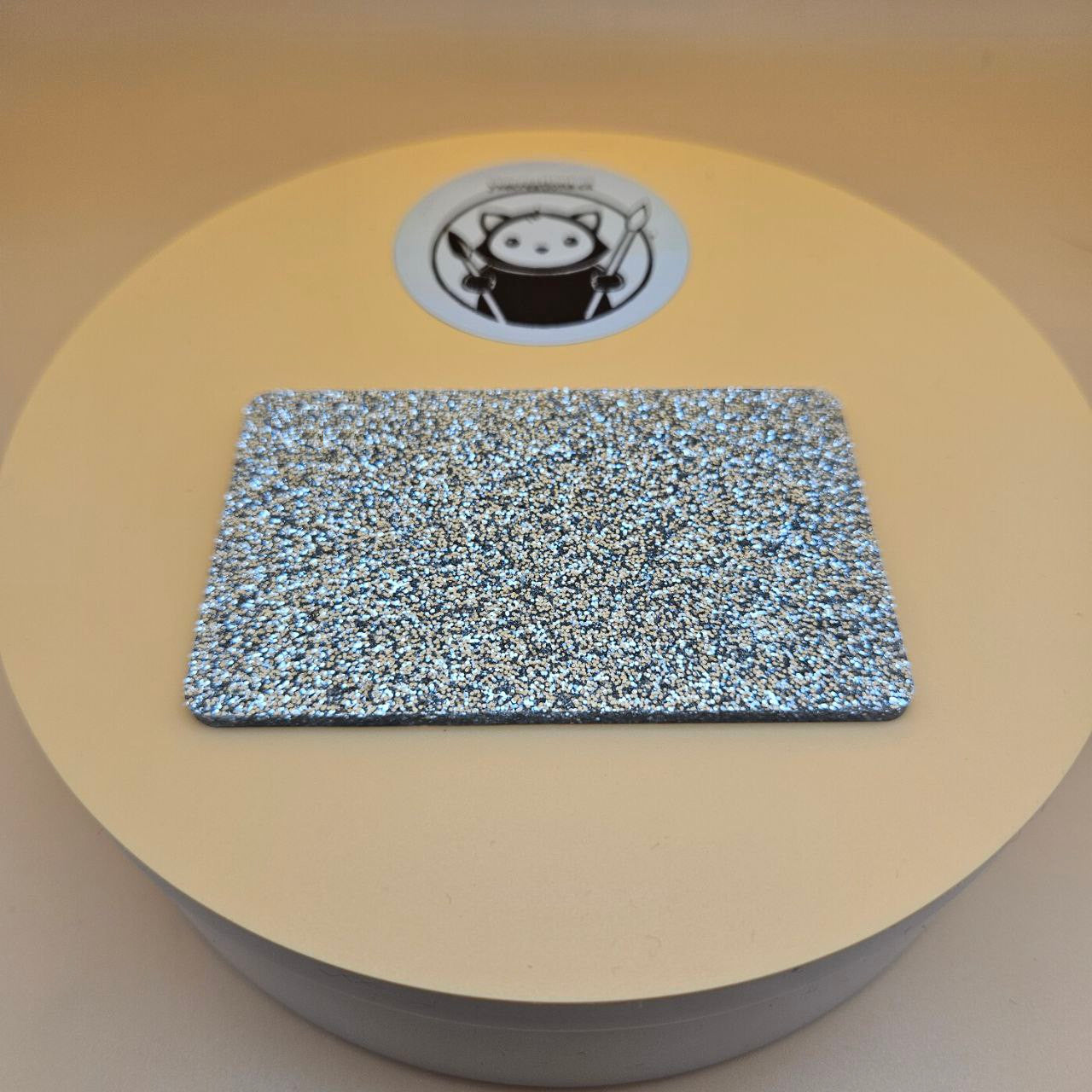 Silver Glitter Cast Acrylic Sheets