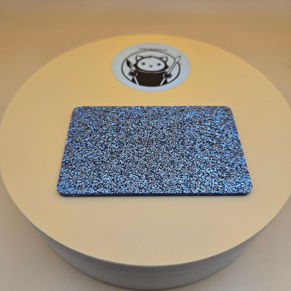 Blue Glitter Cast Acrylic Sheets