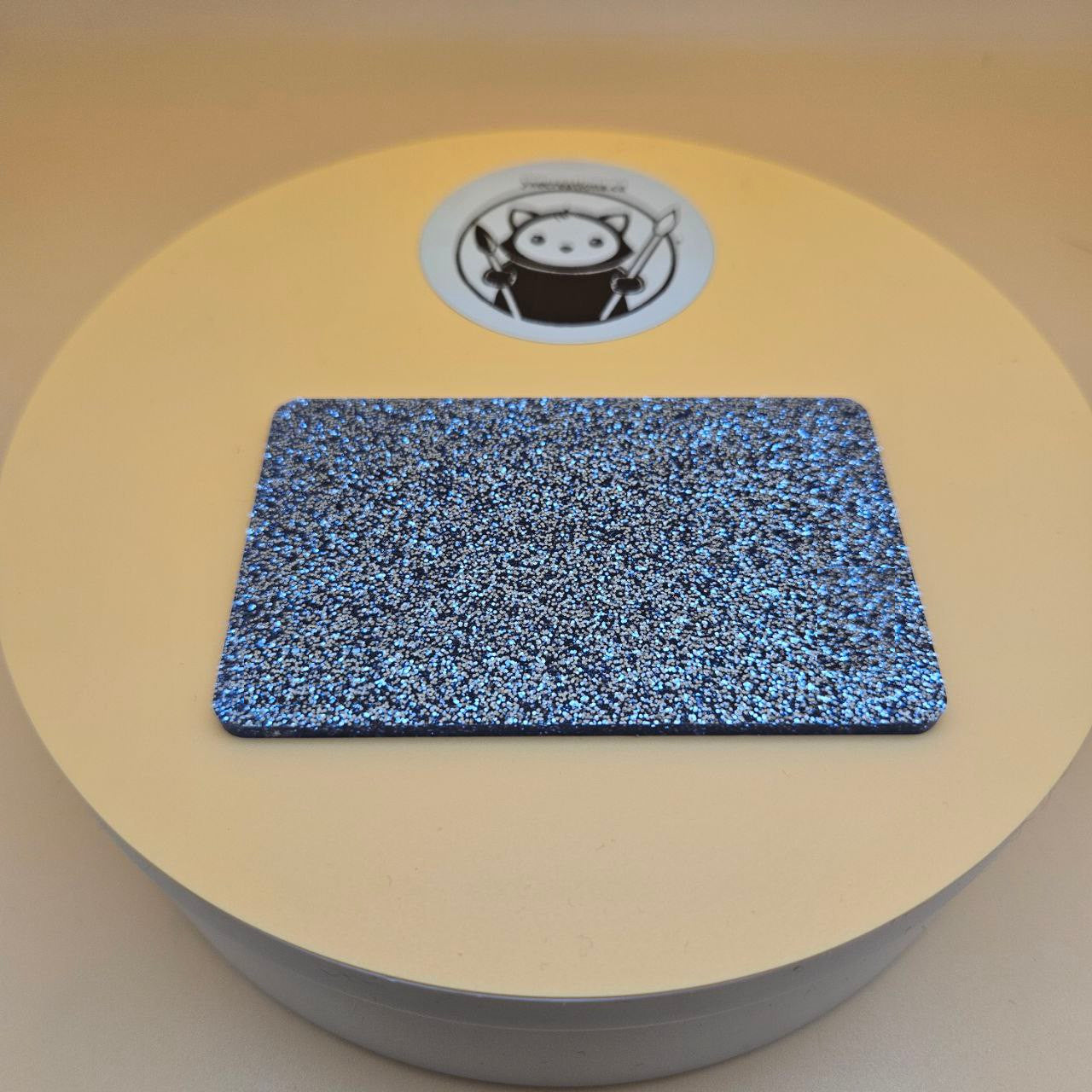 Blue Glitter Cast Acrylic Sheets