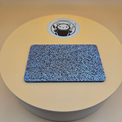 Blue Glitter Cast Acrylic Sheets