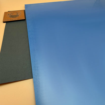 Dual-Finish Acrylic Sheet - Royal Blue