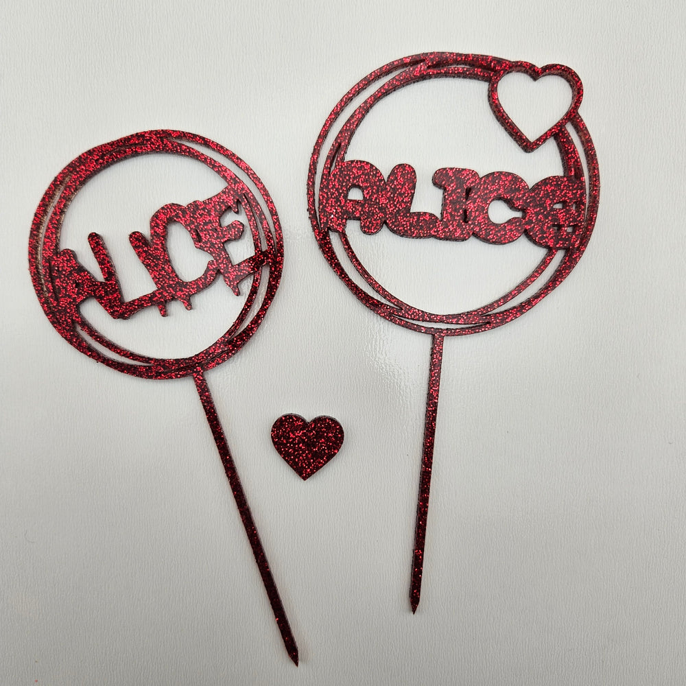 Name Cake Topper