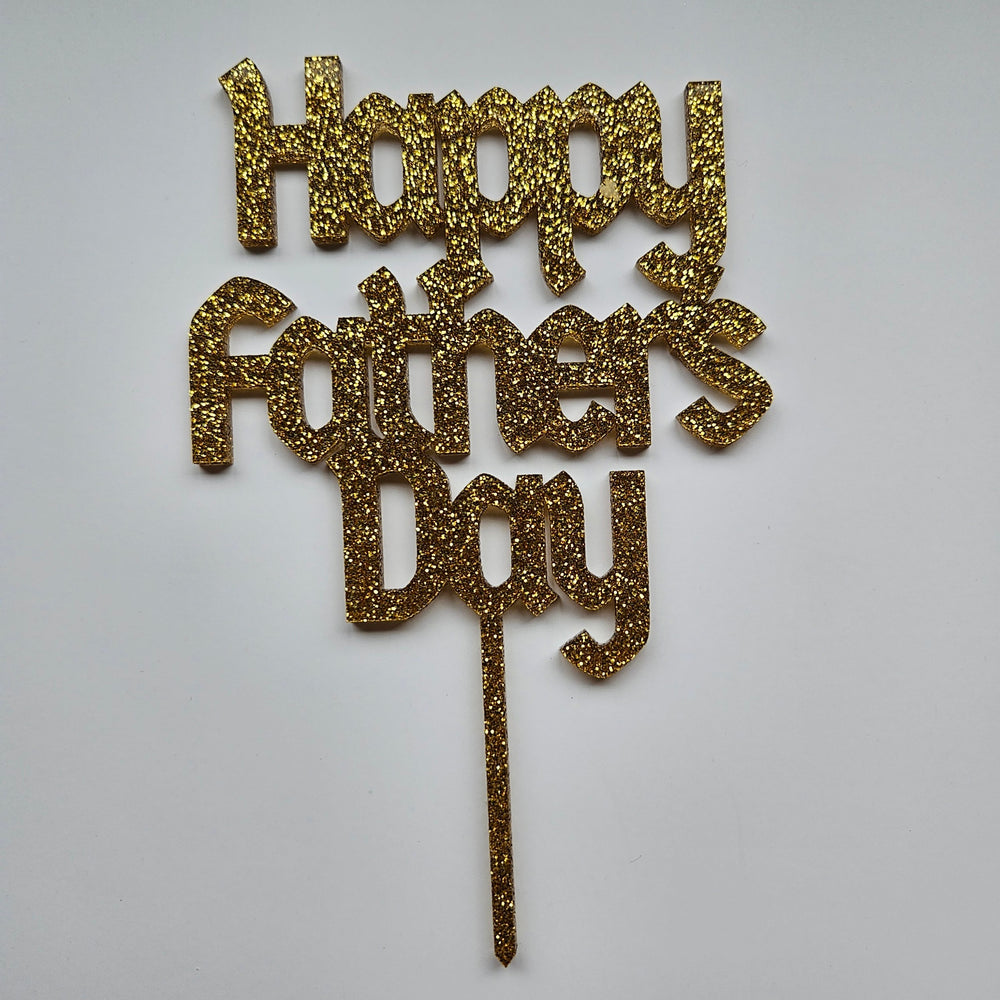 Multiline Single Layer Cake Topper