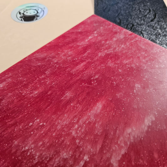 Designer Acrylic Sheet - Stardust - Red