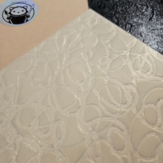 Designer Acrylic Sheet - Pixie Trails - Stardust Creamy
