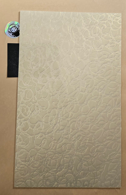 Designer Acrylic Sheet - Pixie Trails - Stardust Creamy