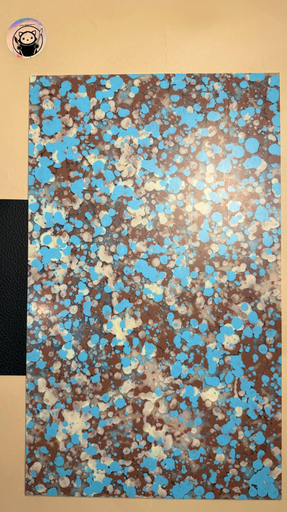 Designer Acrylic - Beige and Pastel Paint Drops