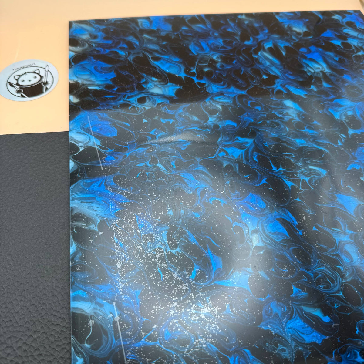 Designer Acrylic - Deep Blue Tides