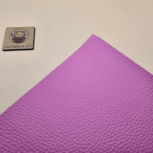 Pink / Engraves Black - Golf Texture - Leatherette Sheet - PU Material (view 2)