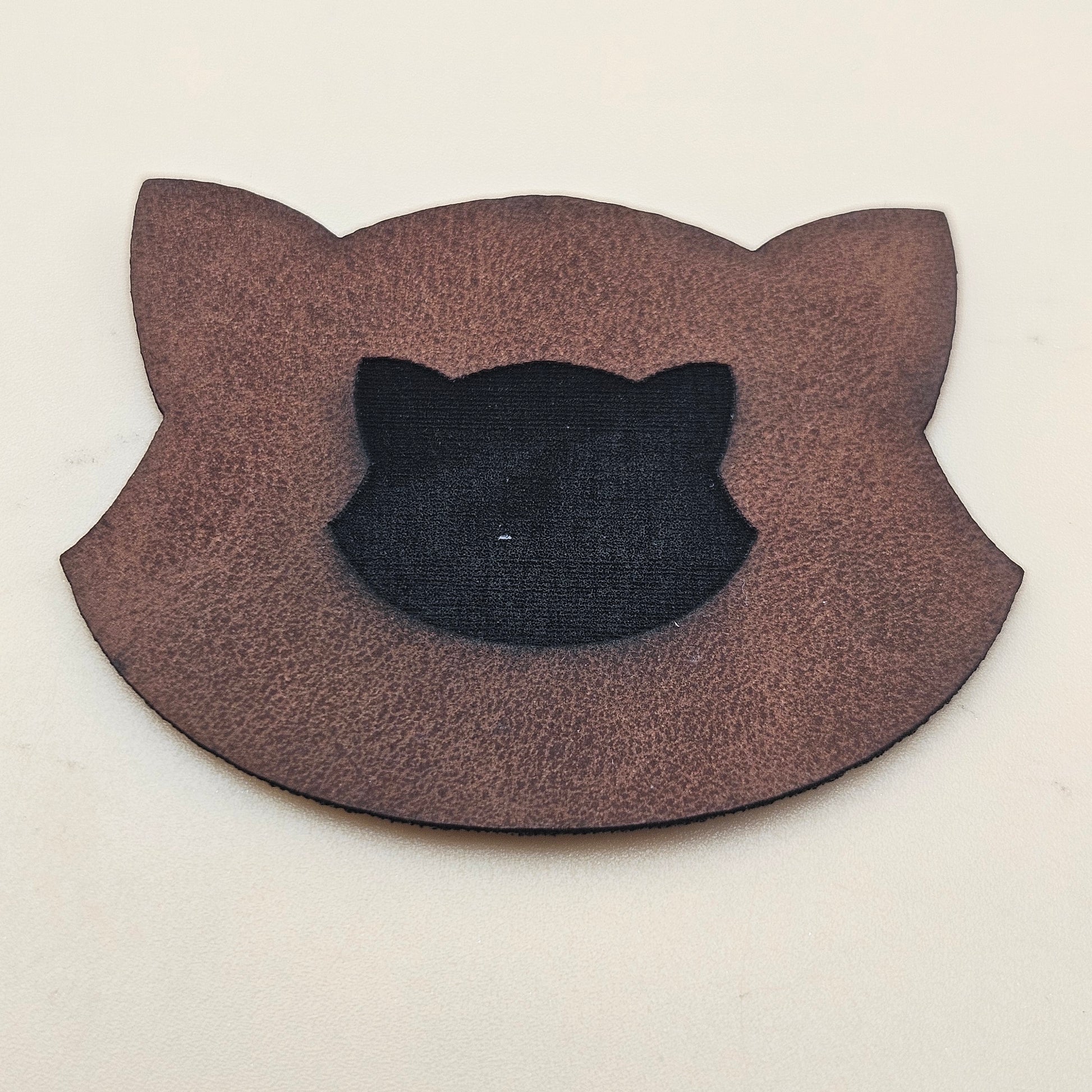 Prairie Hide - Dark Brown - Engraves Black - Leatherette Sheet – PU Material