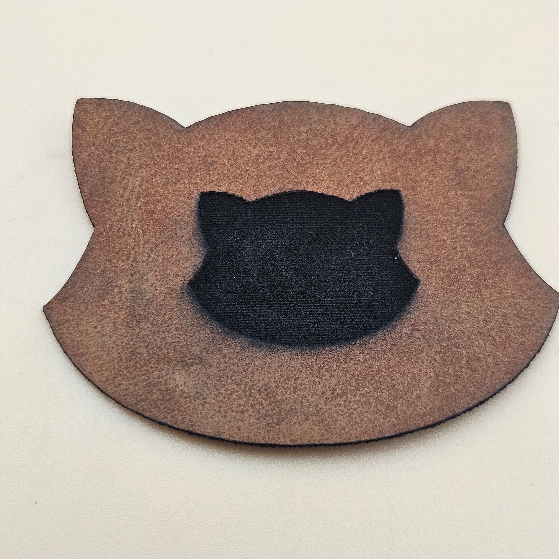 Prairie Hide - Light Brown - Engraves Black - Leatherette Sheet – PU Material