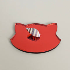 red mirror acrylic sheet preview