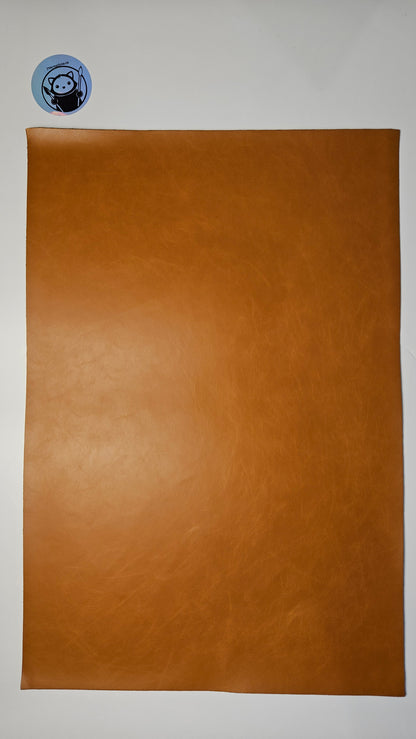 Buckskin - Engraves Black - Glossy Leatherette Sheet – PU Material