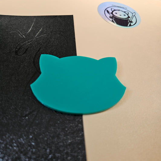 Dual-Finish Acrylic Sheet - Dragonfly Green