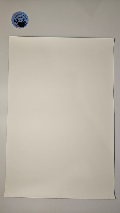 White - Engraves Black - Glossy Leatherette Sheet – PU Material