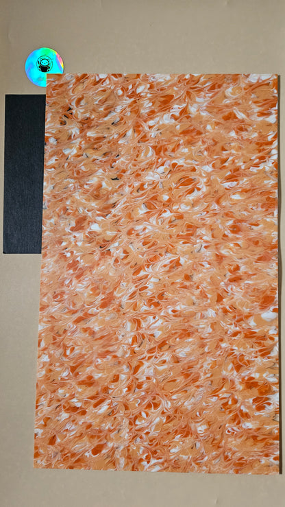 Designer Acrylic - Orange Tides