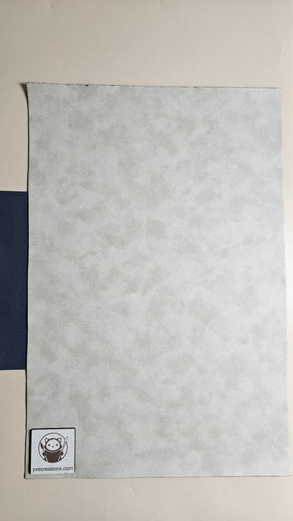 Beige / Engraves Black - Matte Vintage - Leatherette Sheet - PU Material