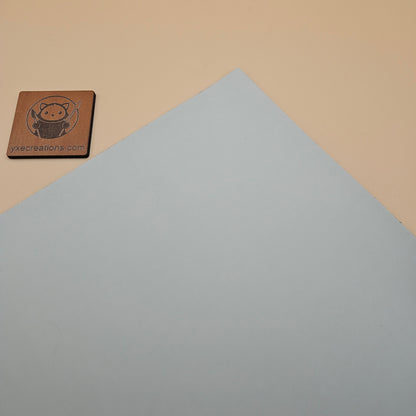 Glow-in-the-Dark - Engraves Black - Glossy Leatherette Sheet – PU Material