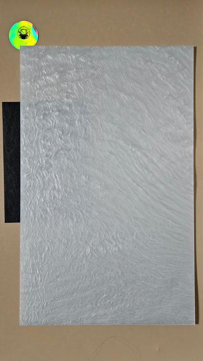 Designer Acrylic Sheet - Silver Pearl