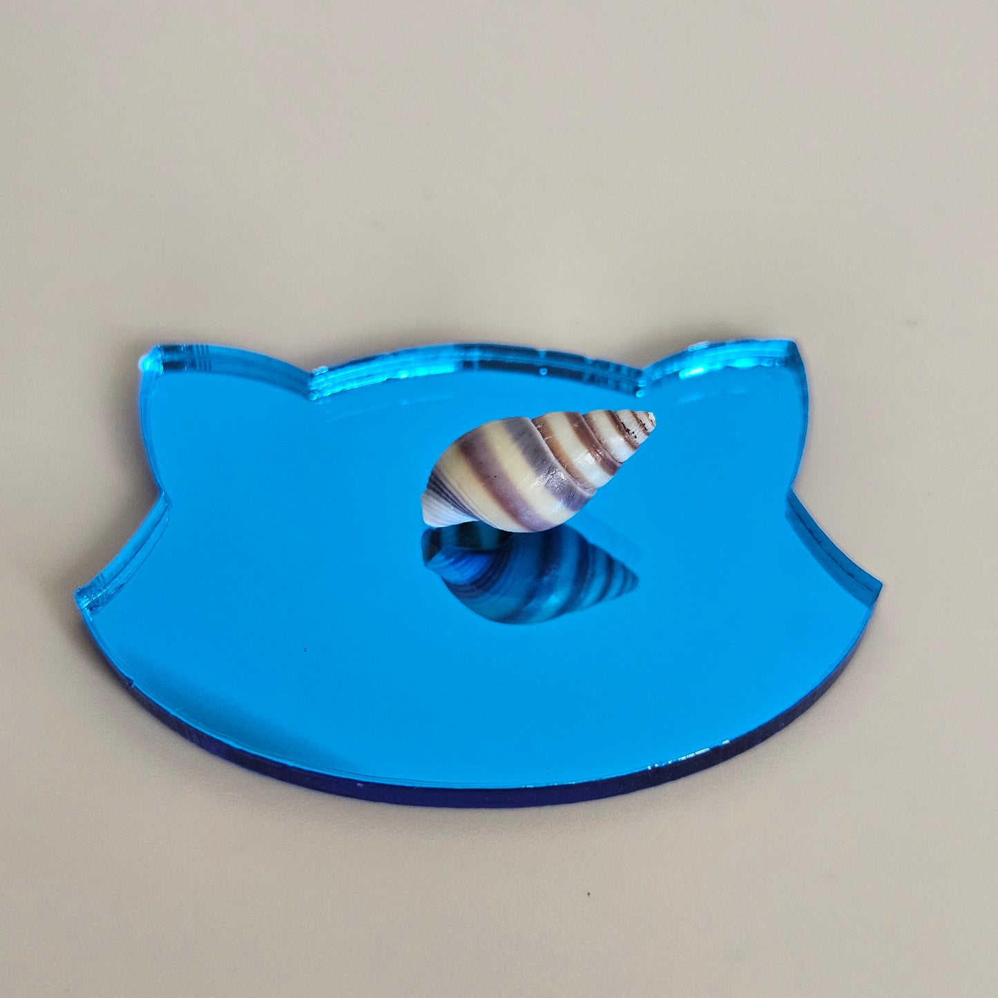 Mirror Acrylic Sheet - Light Blue - 2.6 mm