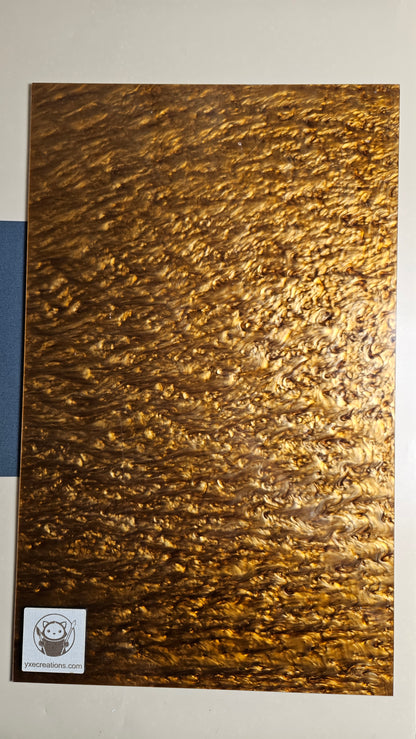 Designer Acrylic Sheet - Liquid Pearl - Dark Toffee
