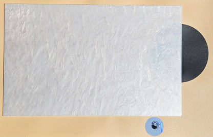 Silver Pearl Acrylic Sheet 12 x 19