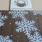 White Snowflakes - Next Level Sheet