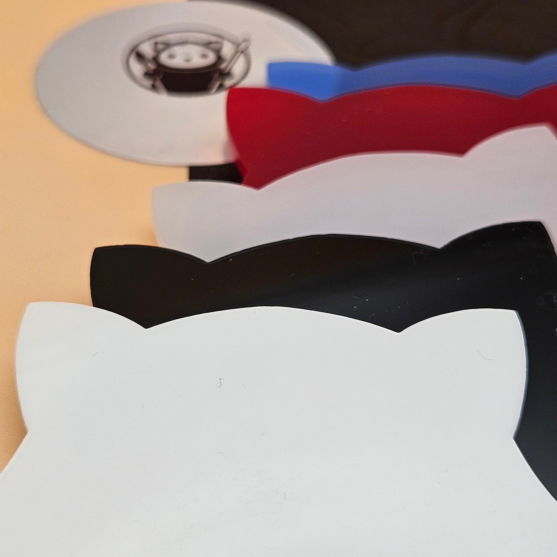 solid colour acrylics