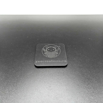 Black Laser Plywood - Engraved