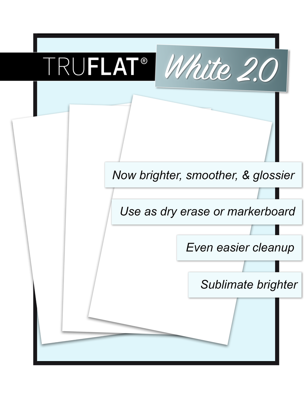 TruFlat® White Plywood 2.0