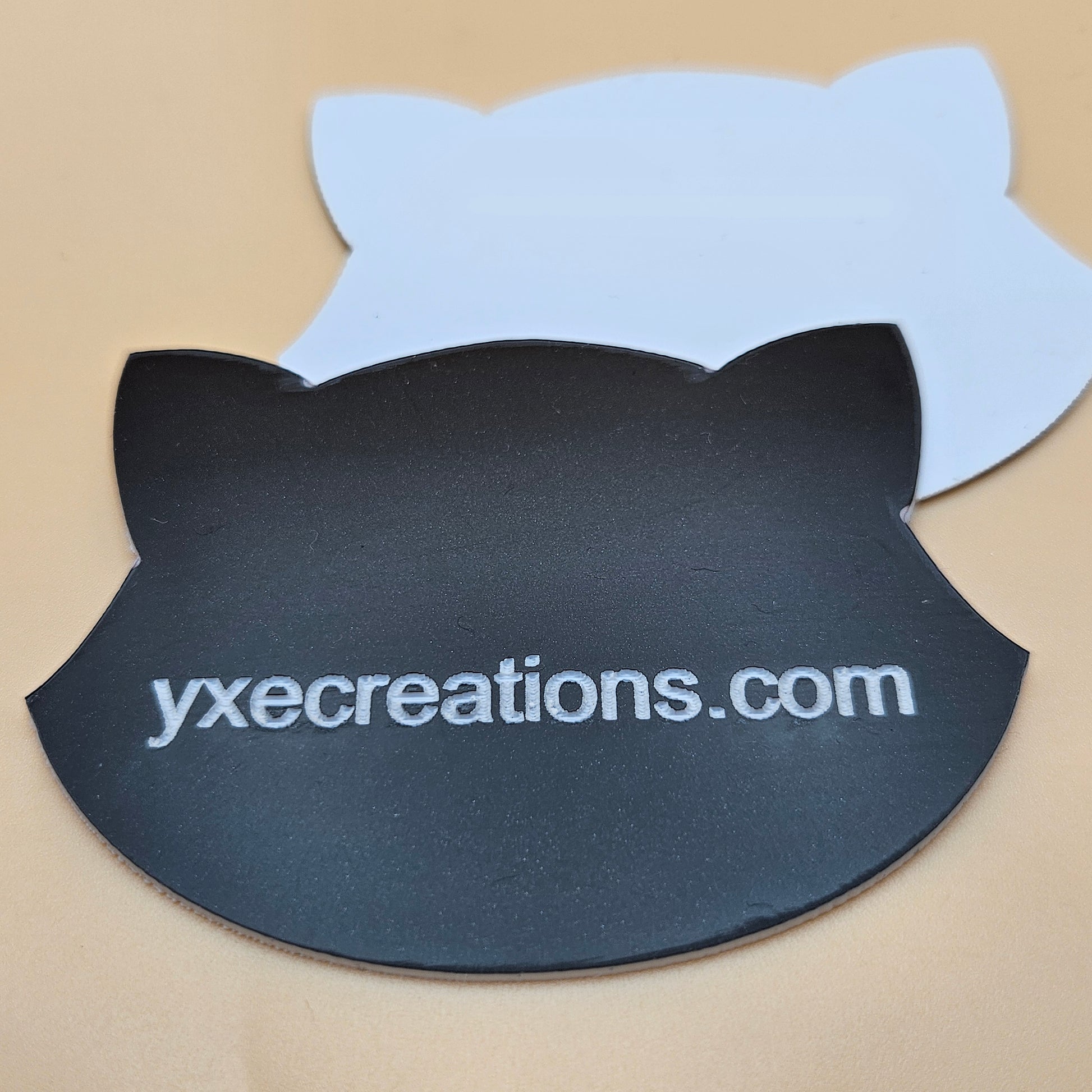 Two-Tone Engravable Acrylic - Dark Brown - Engraves White